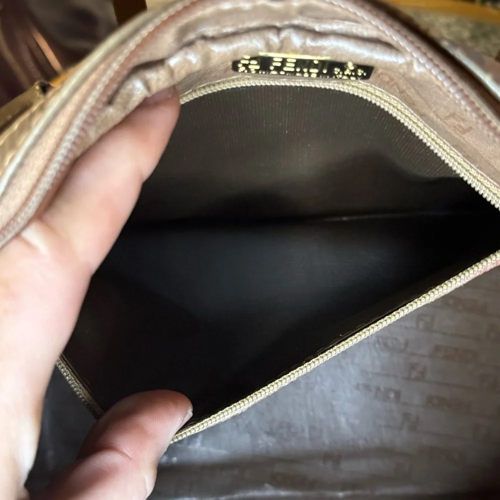 FENDI—ZUCCHINO SATCHEL—VINTAGE